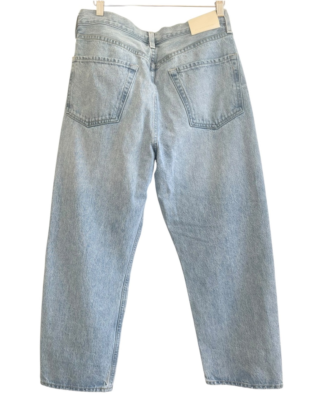 Citizens of Humanity Dahlia Bow Leg Baby Roll Jeans “Ribbon” Wash NWOT Size 28 - Picture 6 of 17